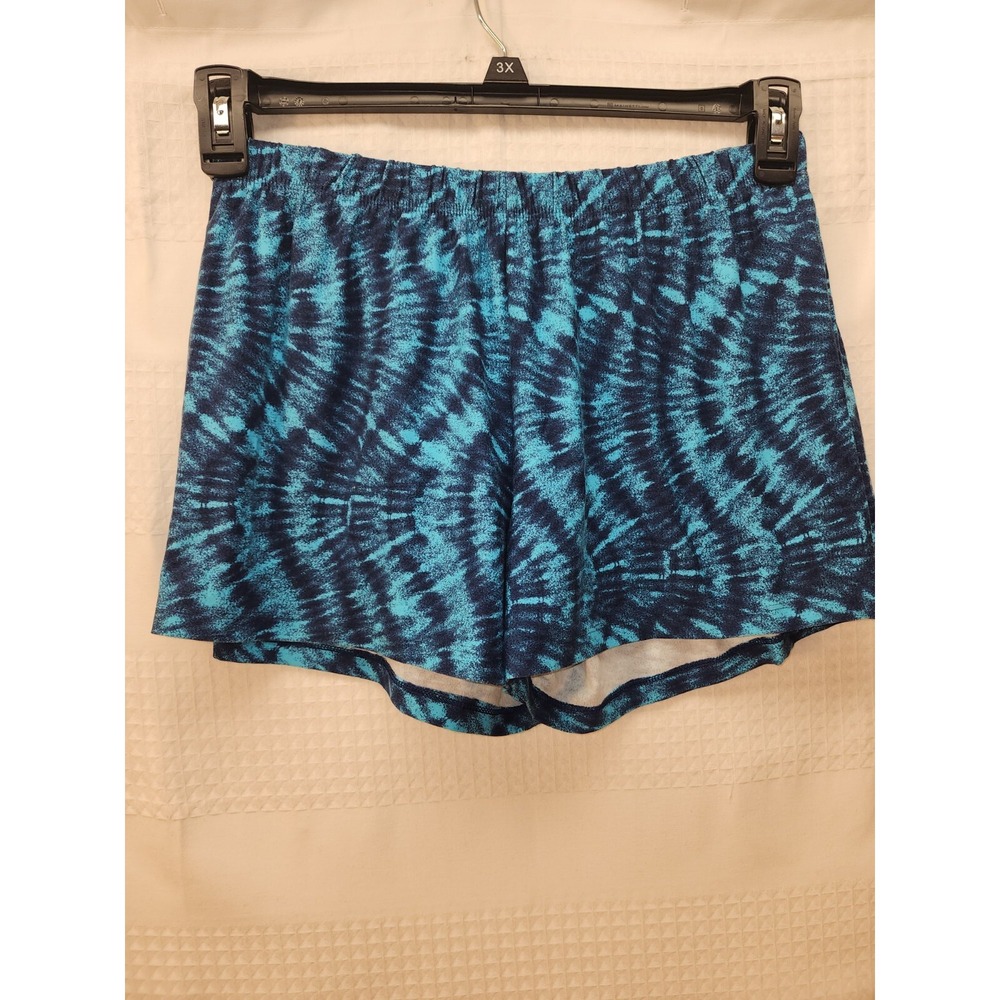 Sonoma Short Size Small Womens Pull On Loungewear Colorful Blue